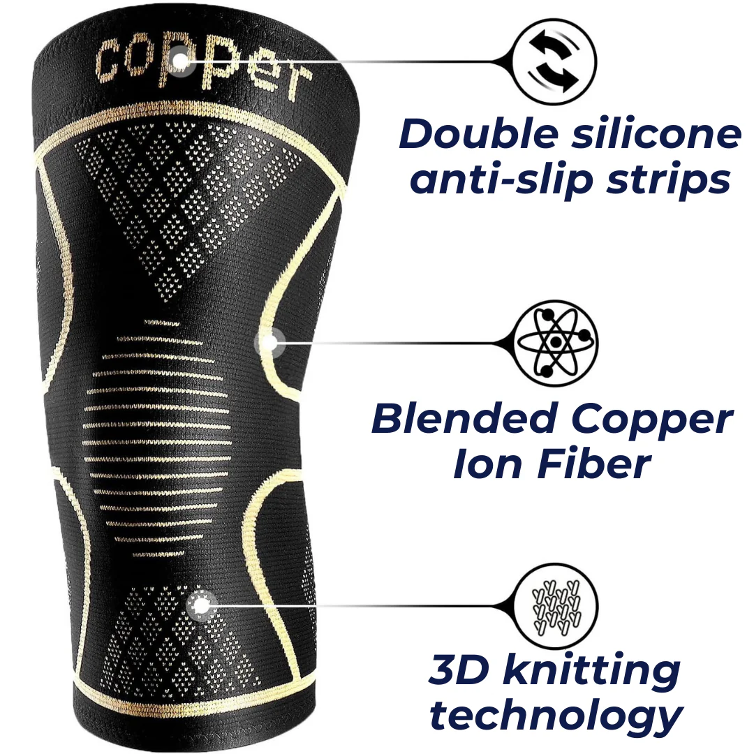 WeRelieve Copper Knee Compression Sleeve - Image 5